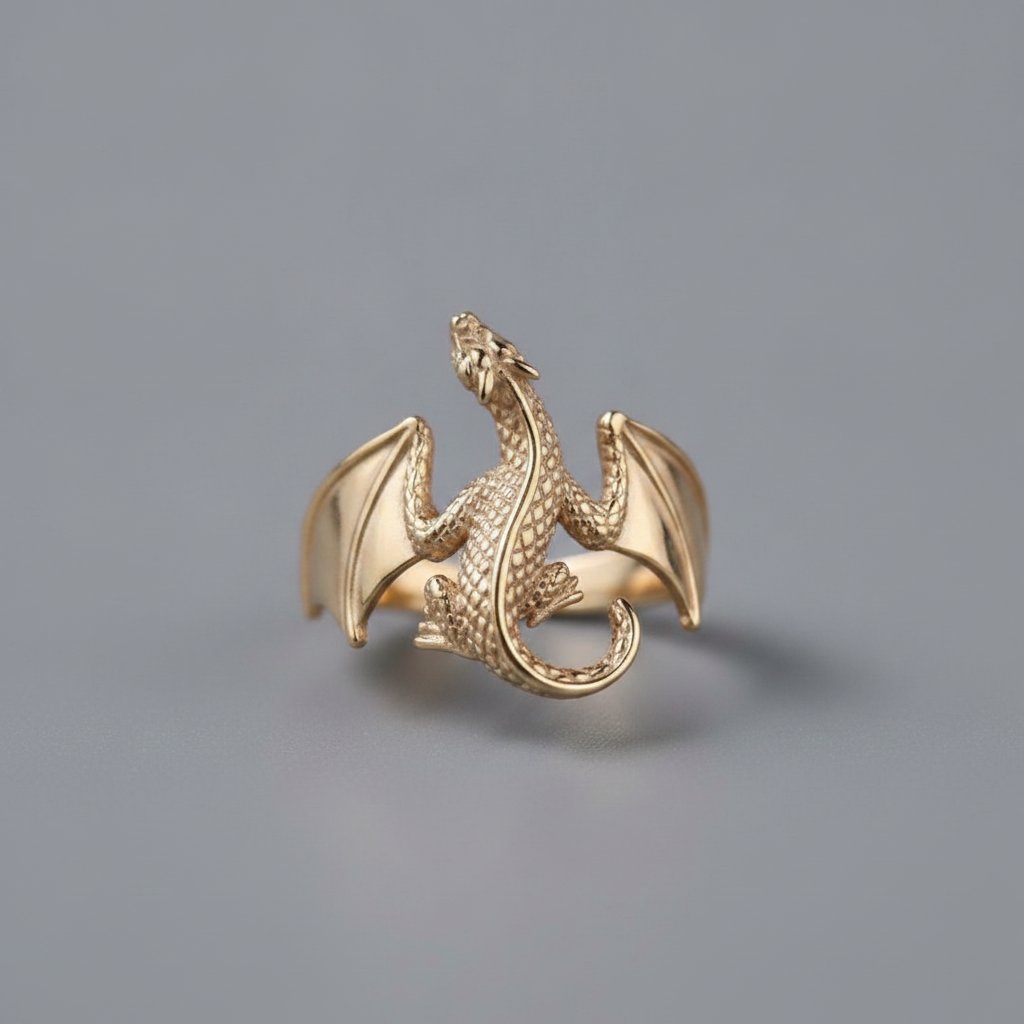 Bague Coralie dorée