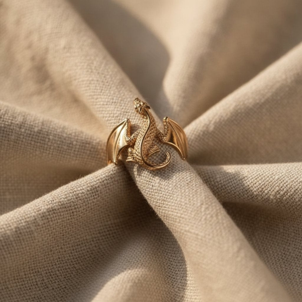 Bague Coralie dorée
