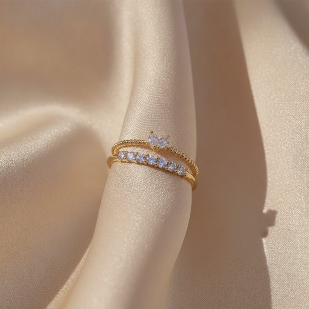 Schmuckset mit Zirkonia von Bijou