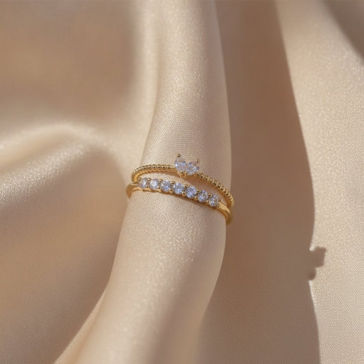Schmuckset mit Zirkonia von Bijou