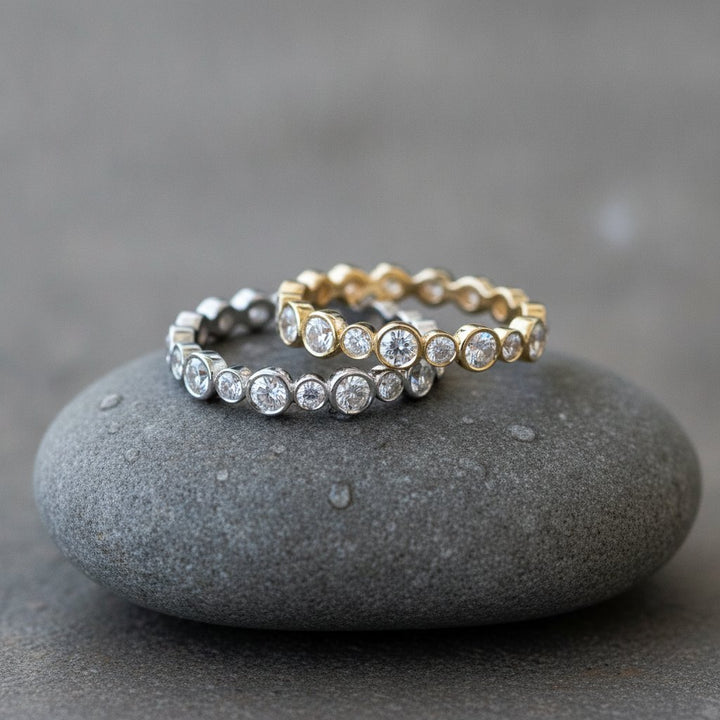 Bague en zircone bijou