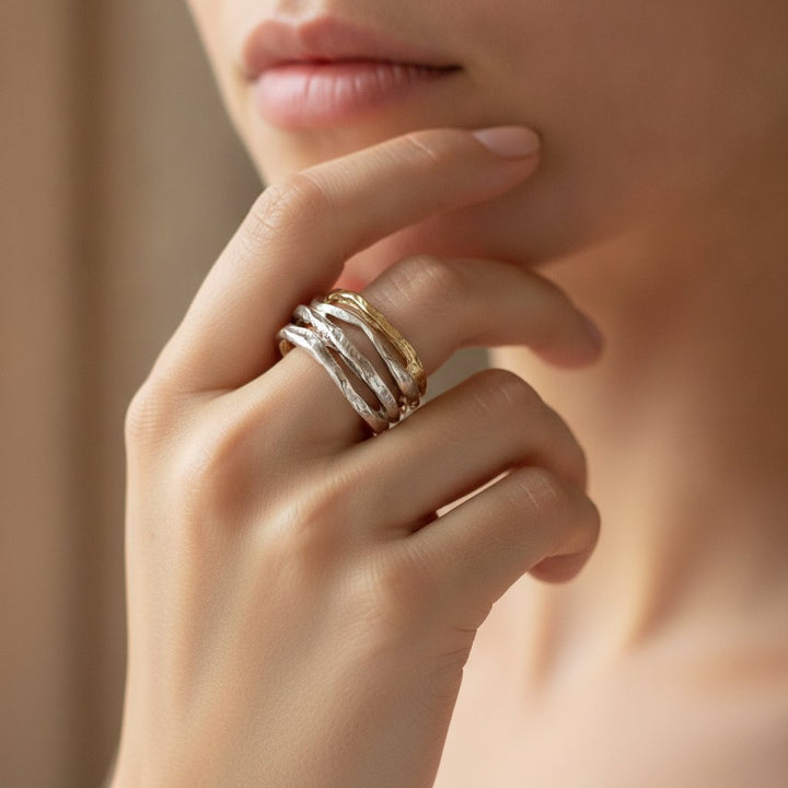 Bague Noor dorée