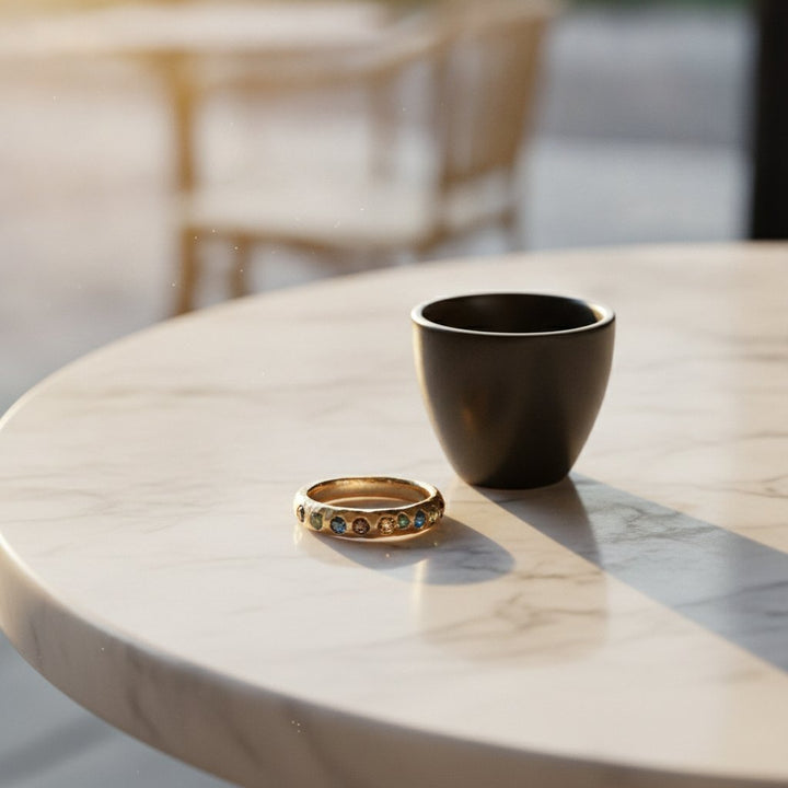 Noor Crystal Ring