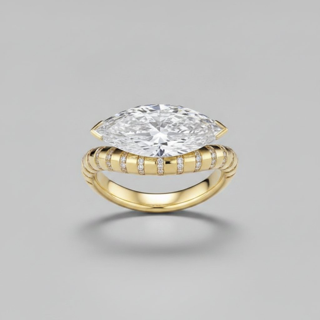 Bague Noor dorée