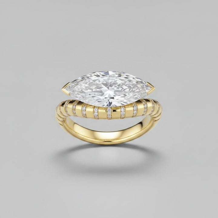 Bague Noor dorée