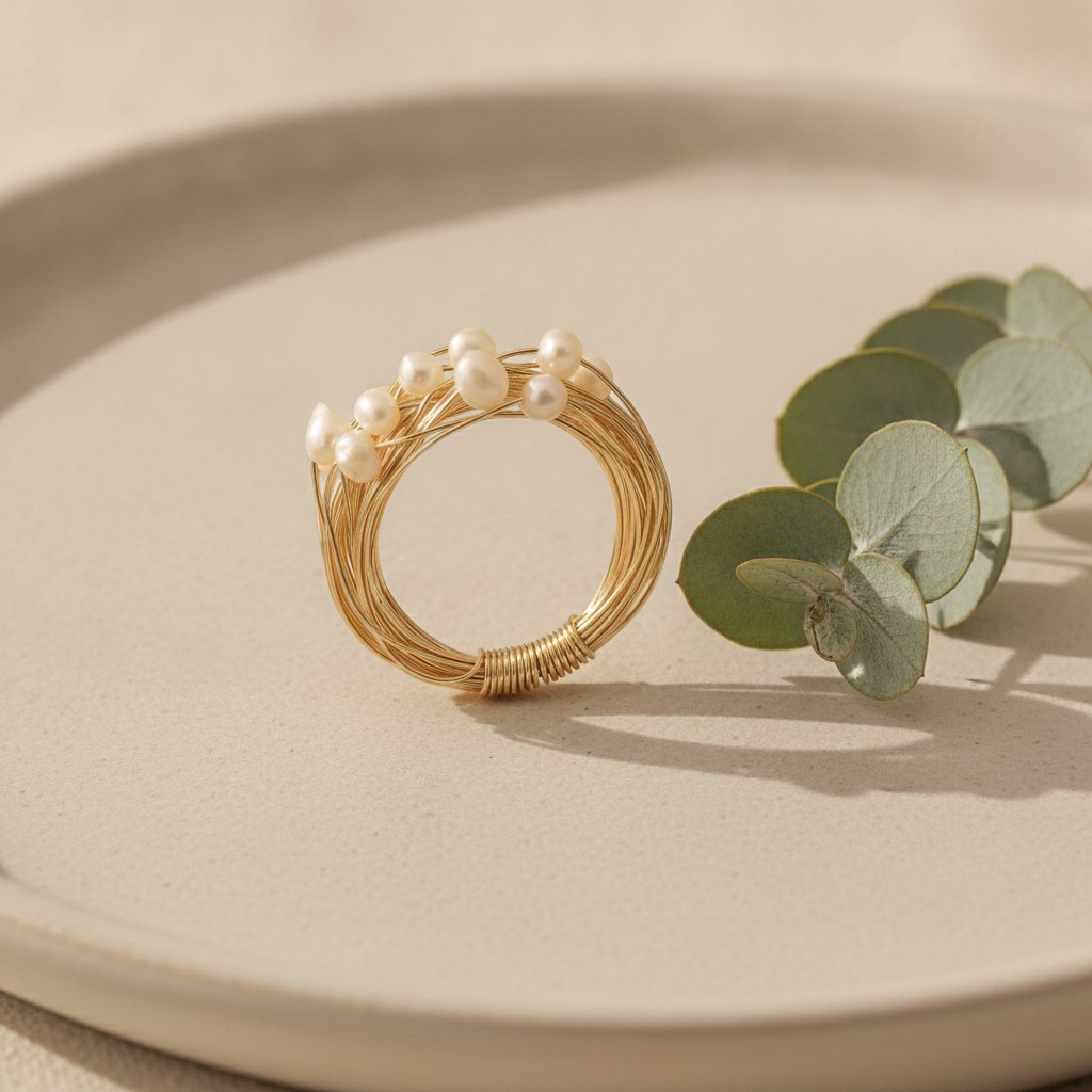 Noor Pearl Ring