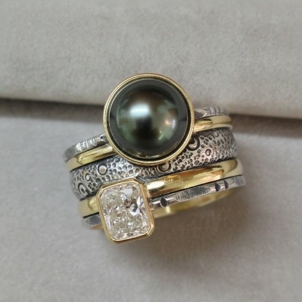 Bague Pia en perles