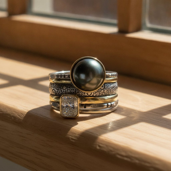 Bague Pia en perles