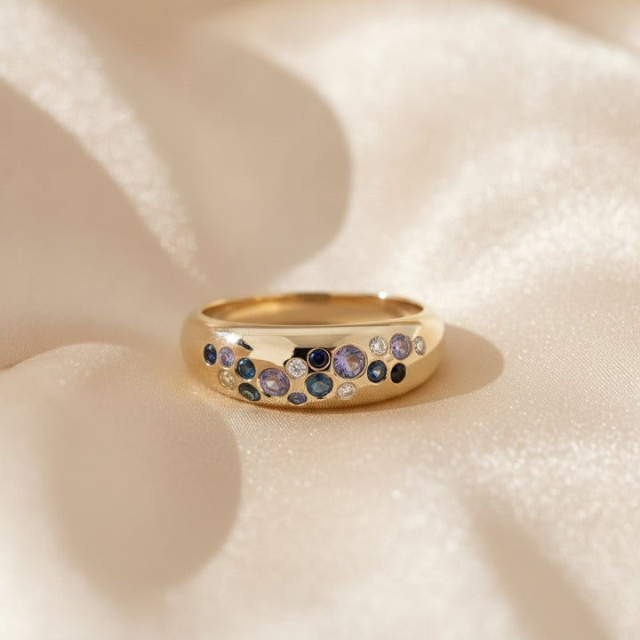 Faye-ring med zirkonia