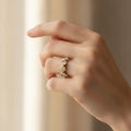 Bague en diamant Lune