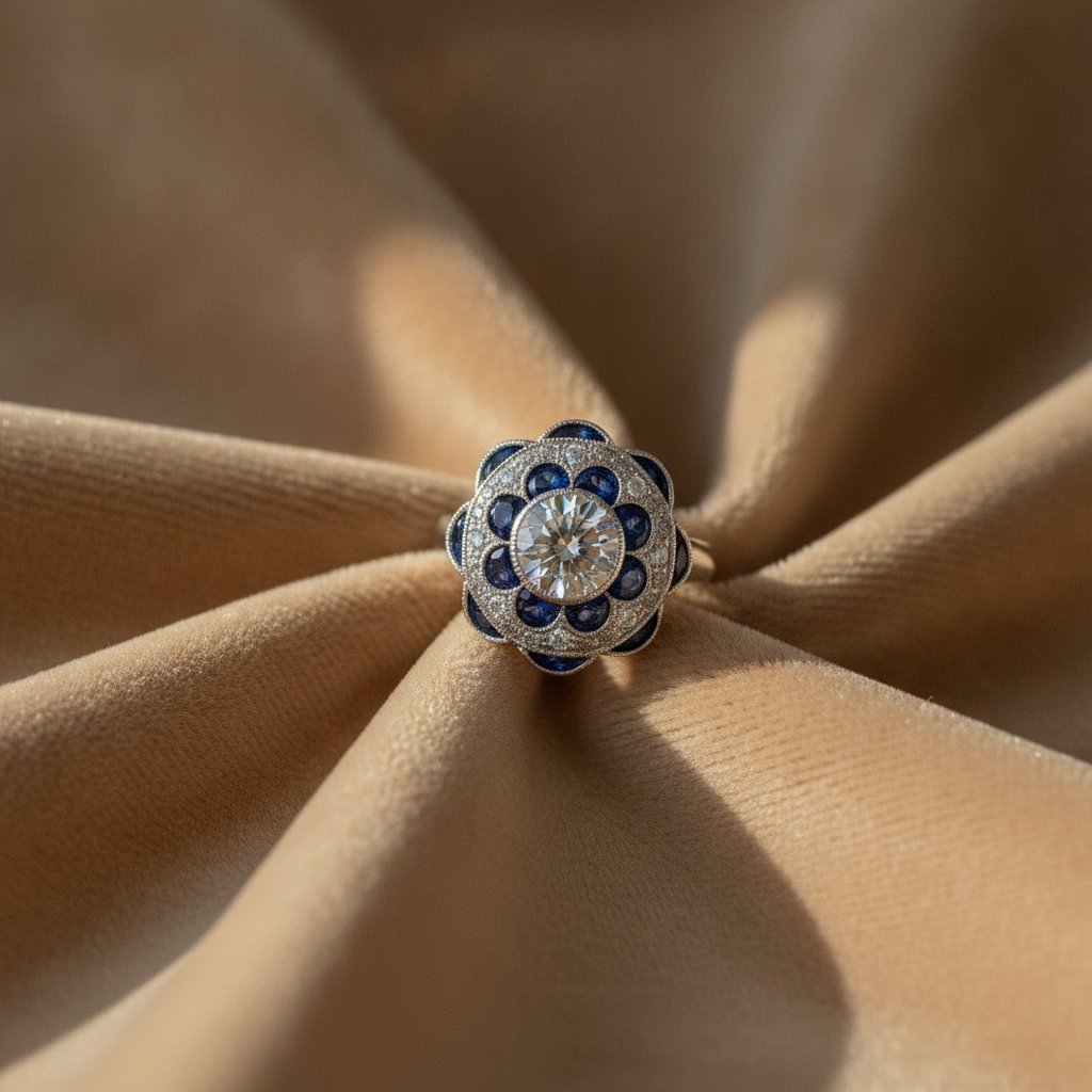 Solveig Crystal Ring