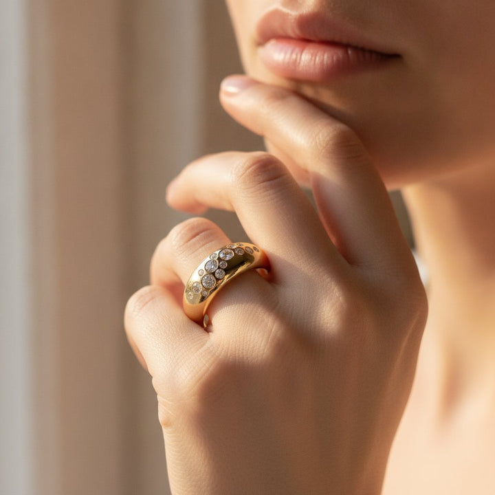 Bague Tindra en zircone