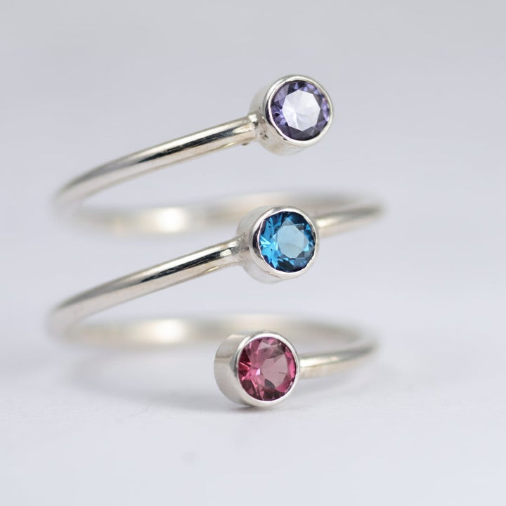 Anello Tindra in zirconia