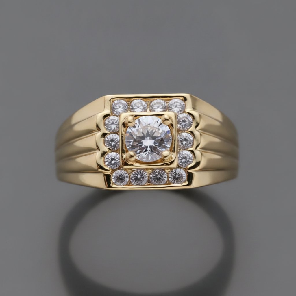 Anillo Tindra de circonita