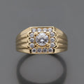 Anillo Tindra de circonita
