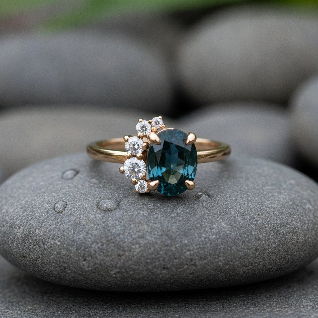 Anillo Emmeline de cristal
