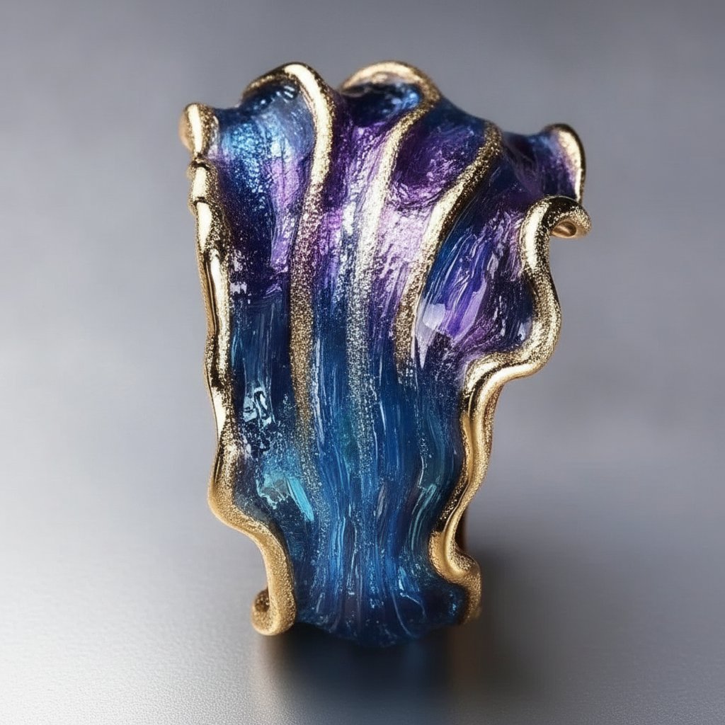 Anillo dorado Emmeline