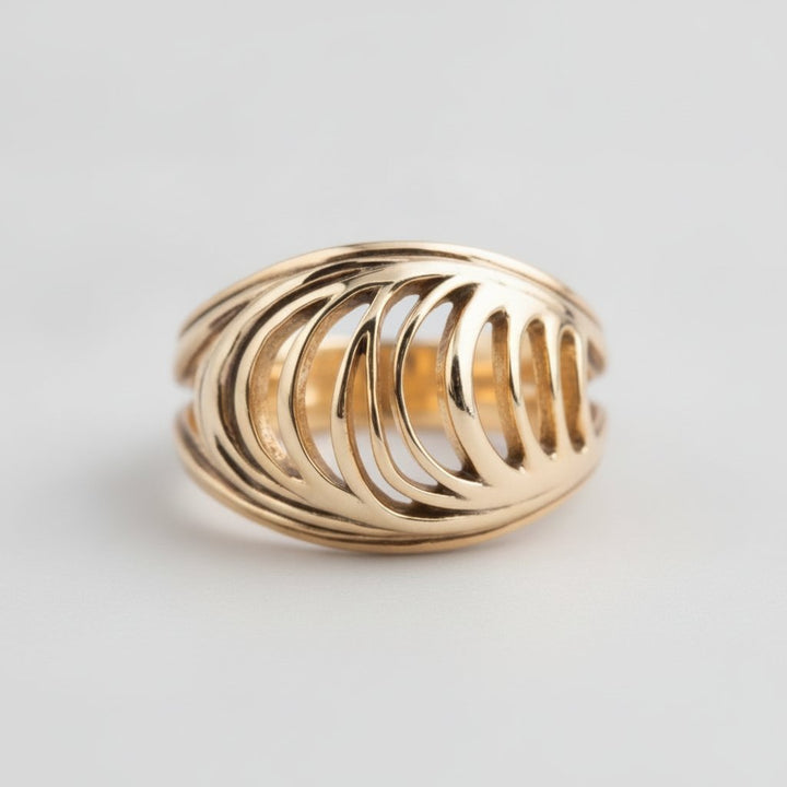 Bague Emmeline dorée