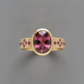 Bague Perrine en grenat