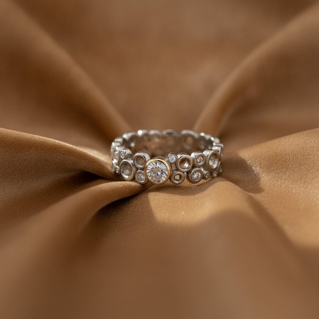 Perrine-zirkonia ring