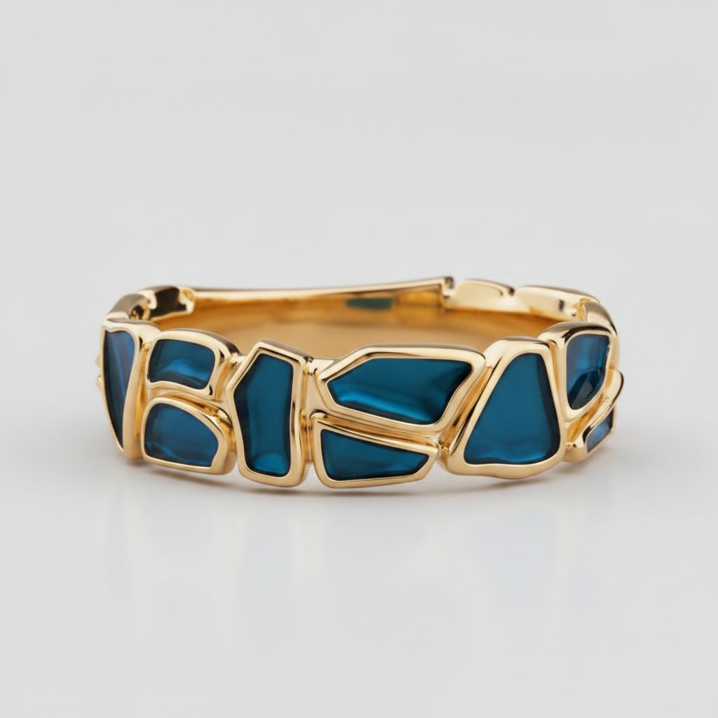 Bague Lucienne dorée