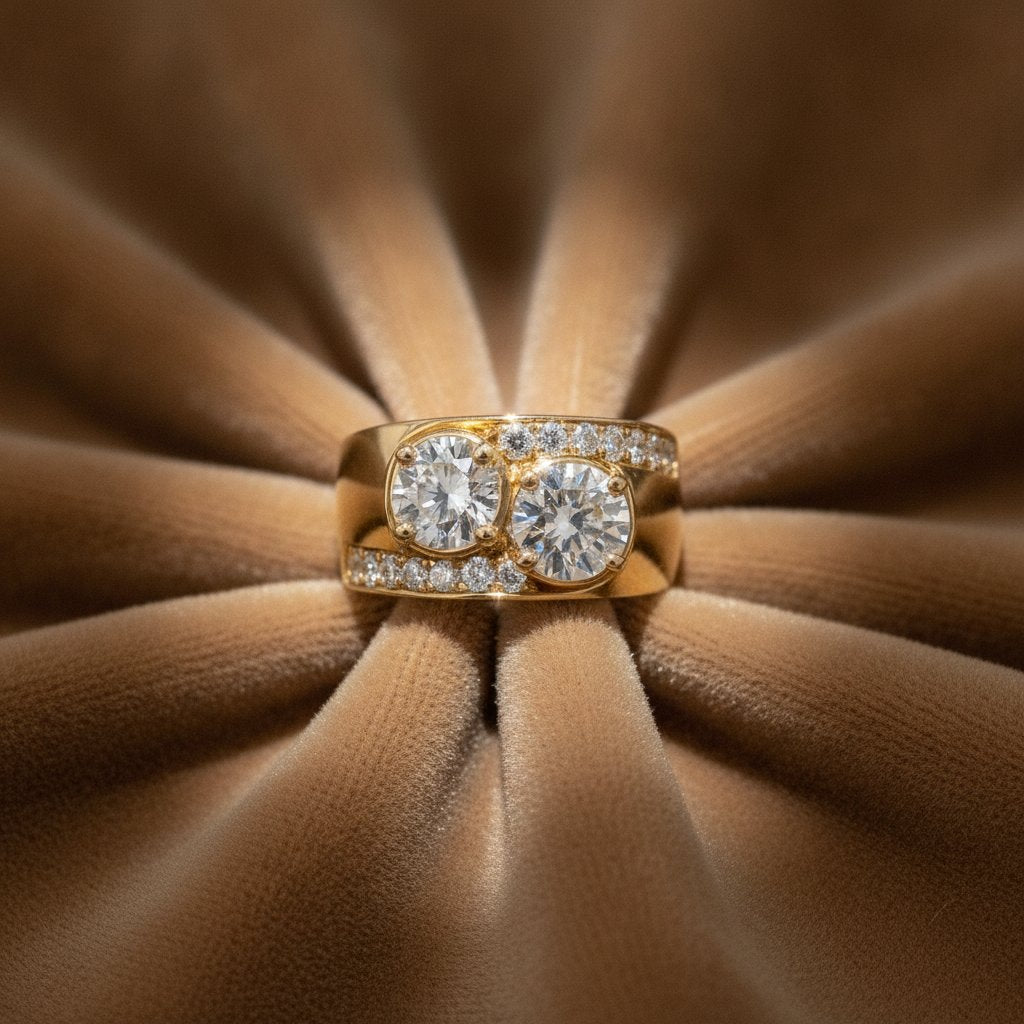 Bague Lucienne en zircone