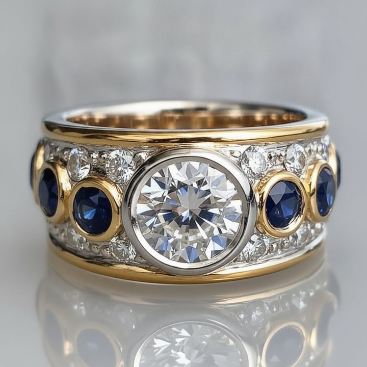 Lucienne-ring i zirkonia