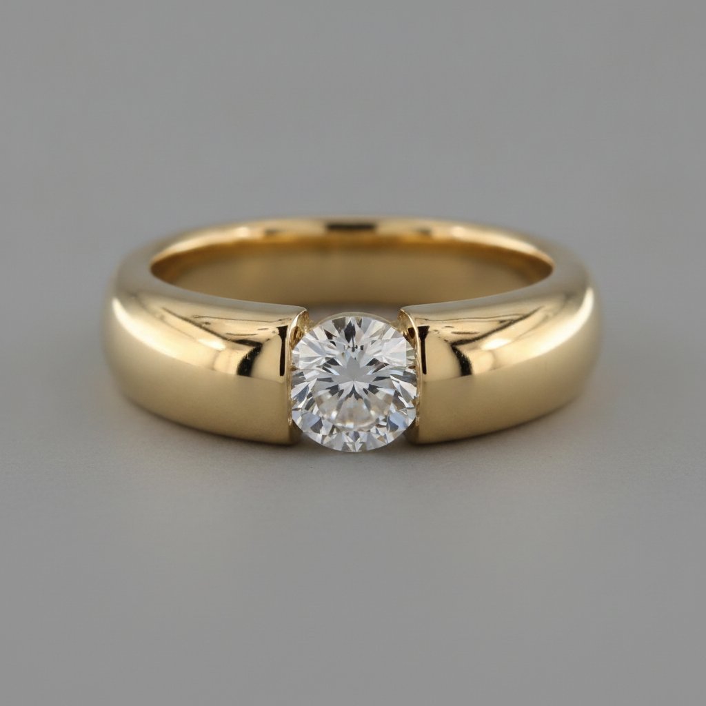 Lucienne-ring i zirkonia
