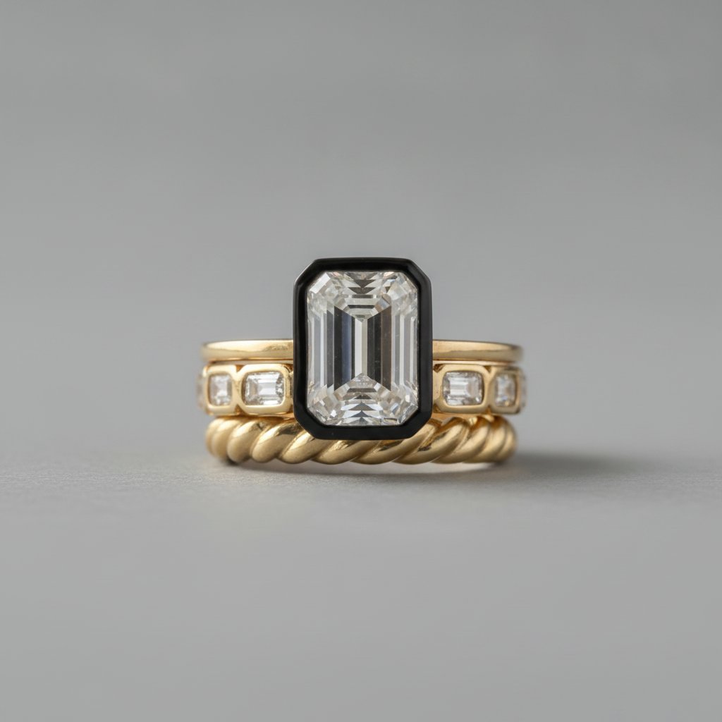 Conjunto de joias de cristal Albane