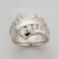 Anillo Albane de circonita cúbica