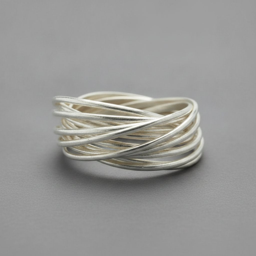Iliana Silver Ring