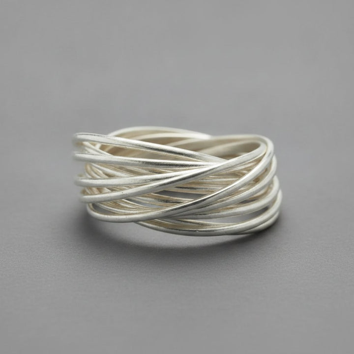 Iliana Silver Ring