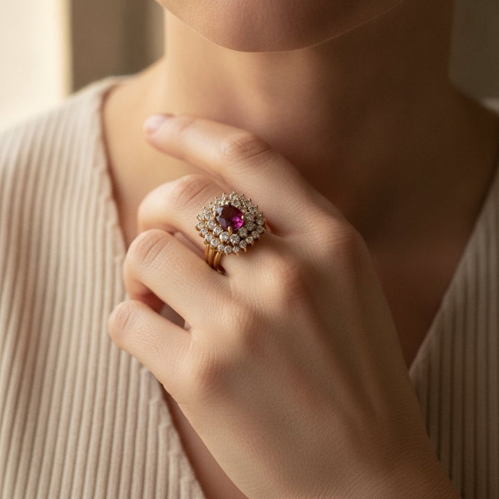 Pia Crystal Ring