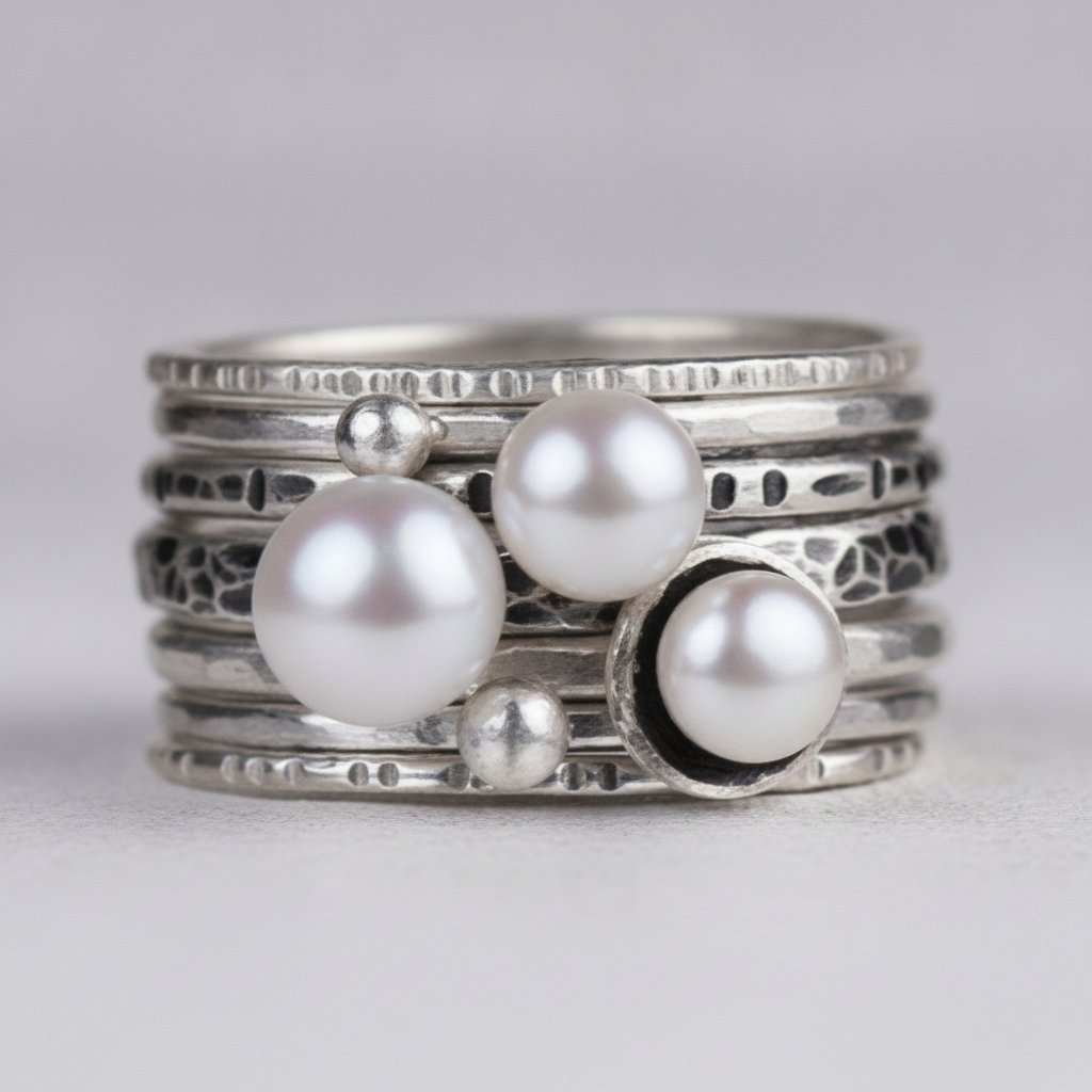 Faye Pearl Ring