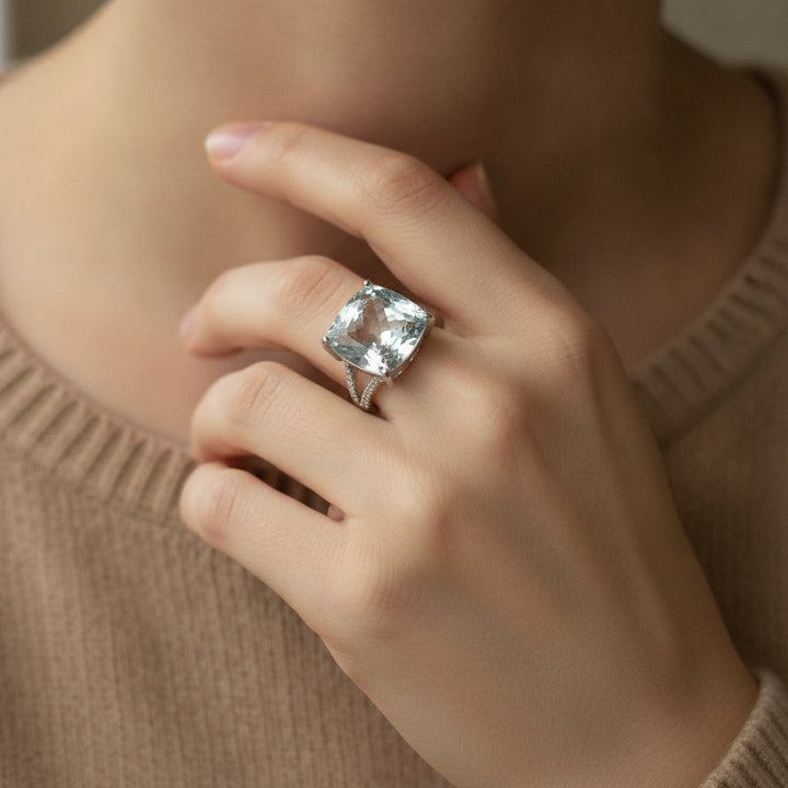 Doria Crystal-ring