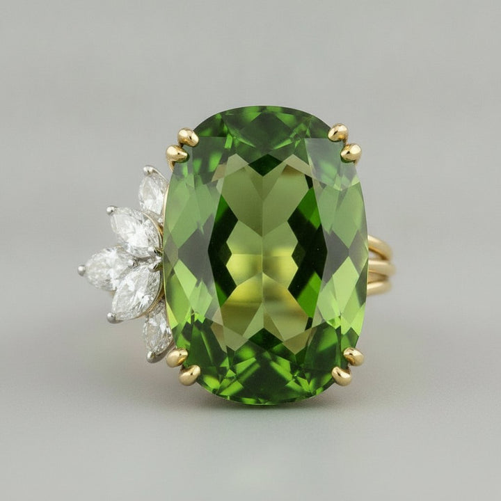 Anello Giada in zirconia