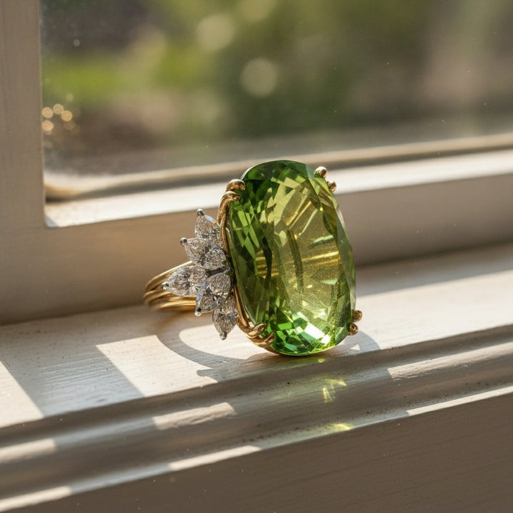 Anello Giada in zirconia