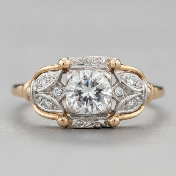 Giada-zirkonia ring