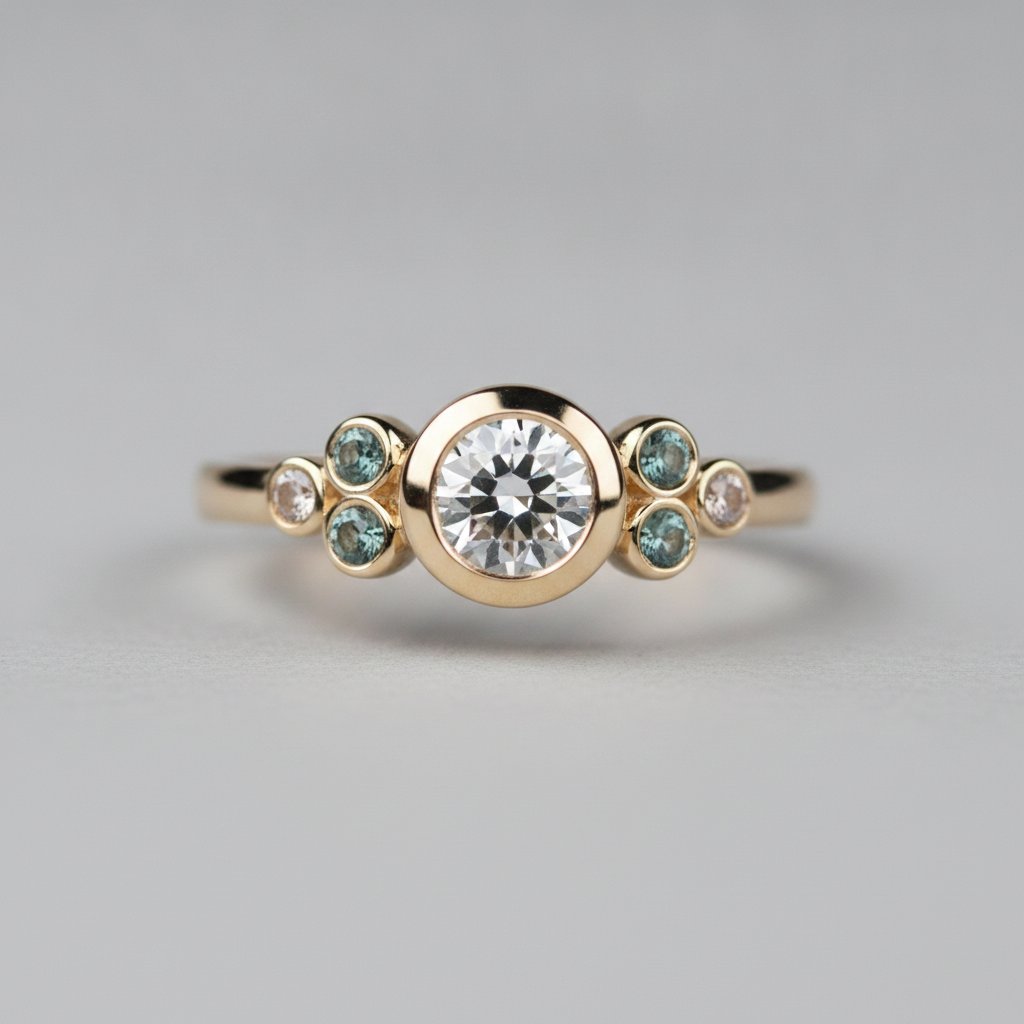 Bague Hespera en zircone