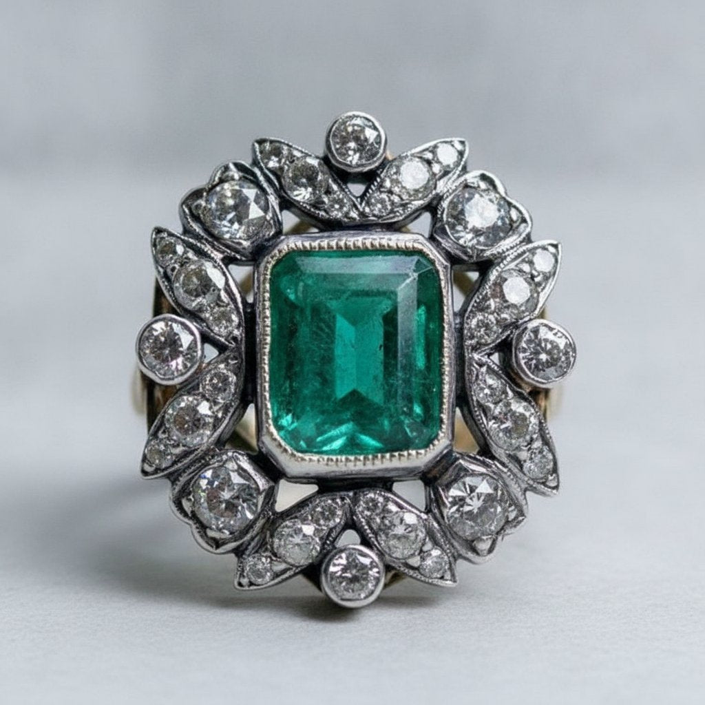 Bague Liviana émeraude