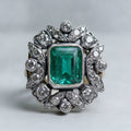 Liviana Emerald Ring