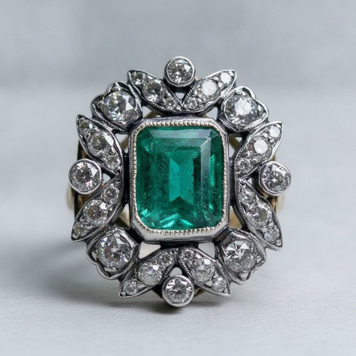 Bague Liviana émeraude
