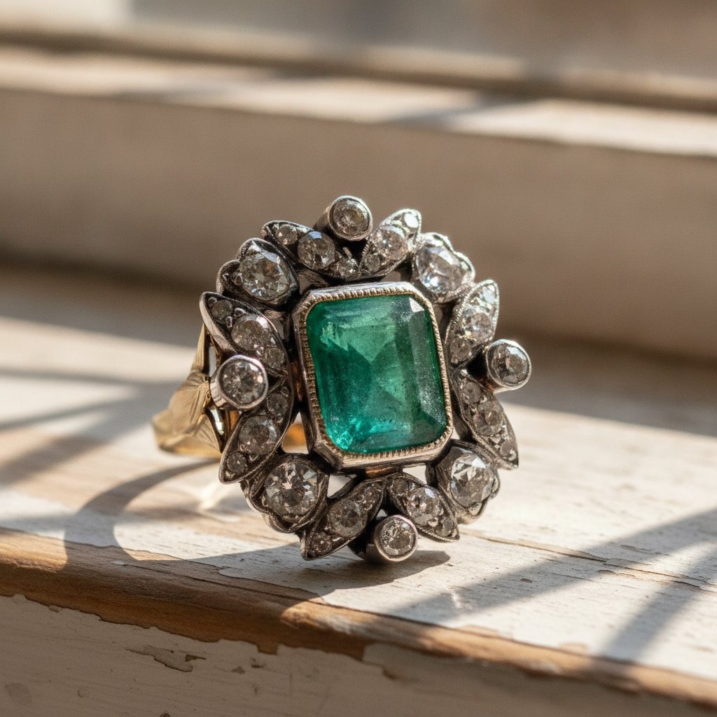 Bague Liviana émeraude