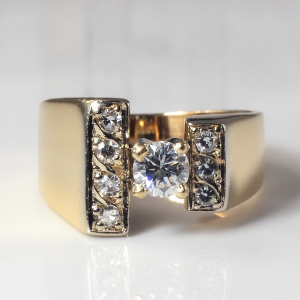 Bague Vesper dorée