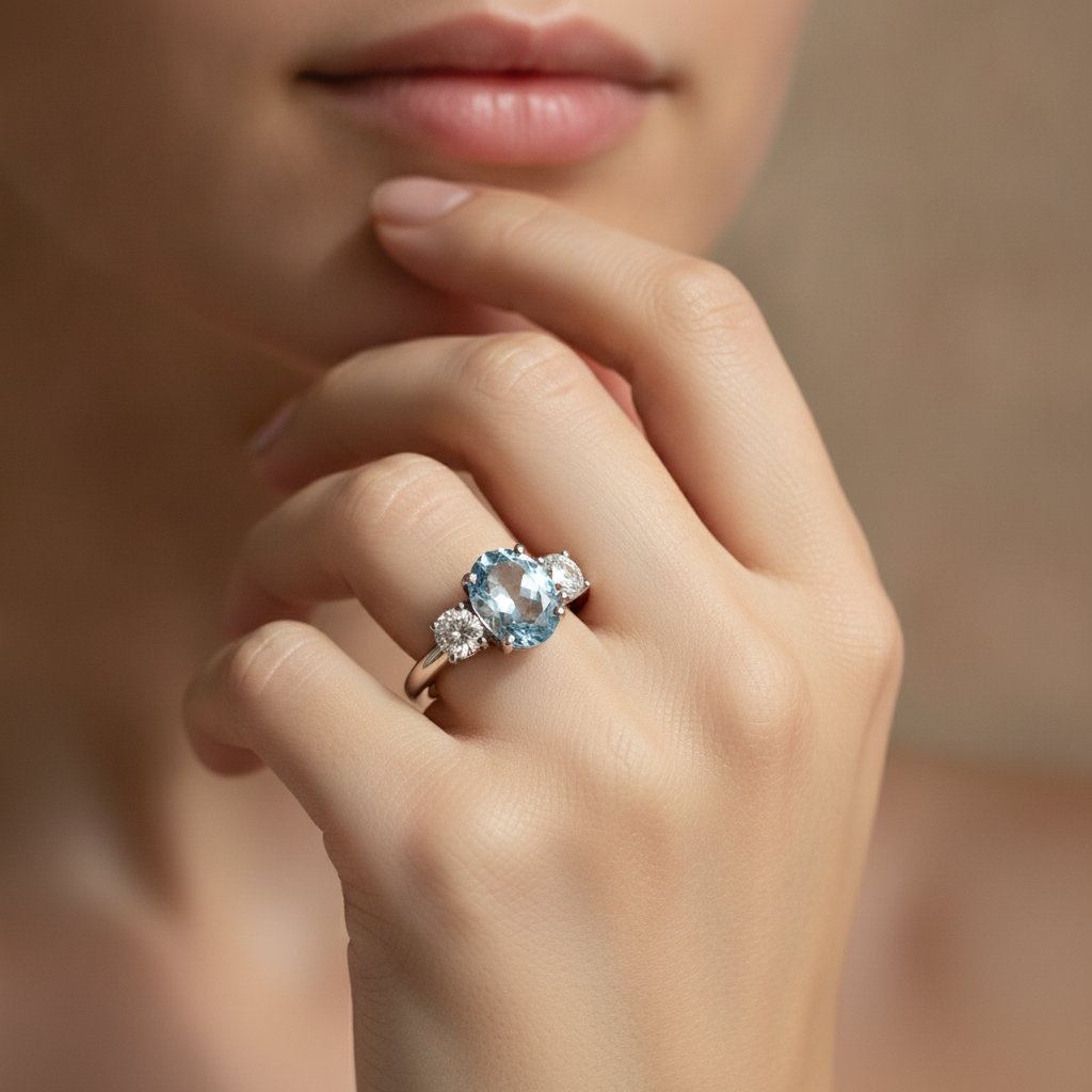 Genevieve Crystal Ring