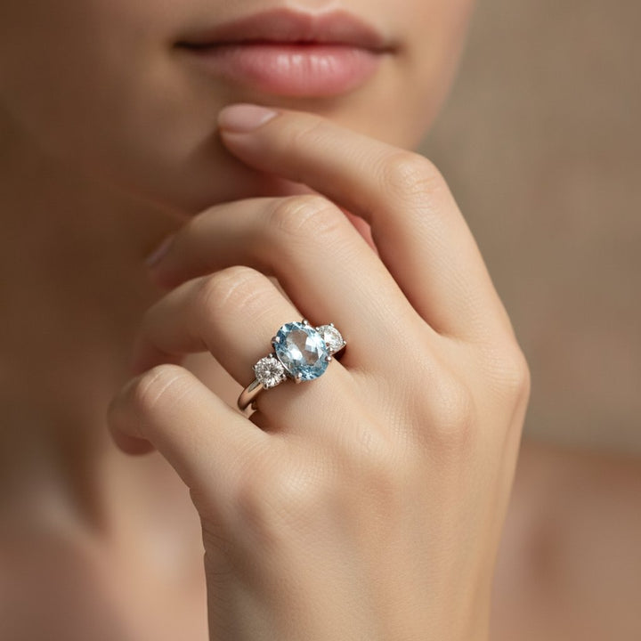 Genevieve Crystal Ring