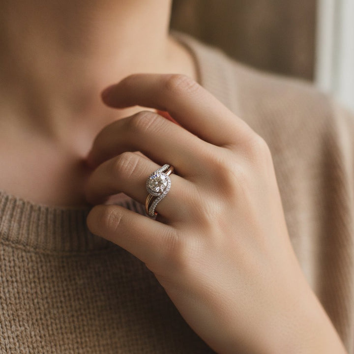Bague Geneviève en zircone