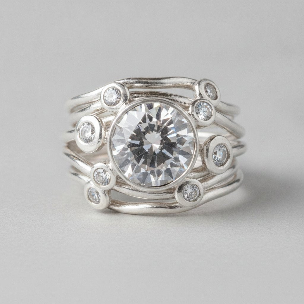 Genevieve Zirconia Ring