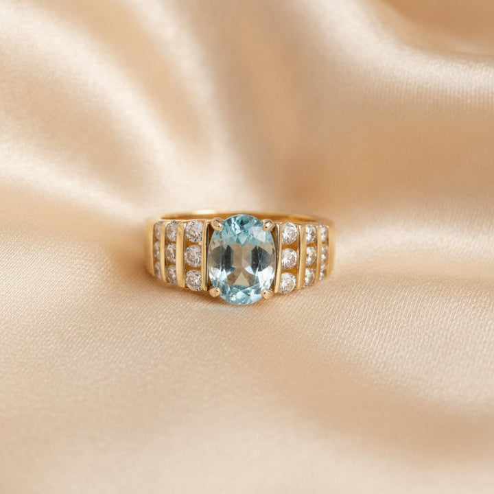 Bague Isolde en zircone