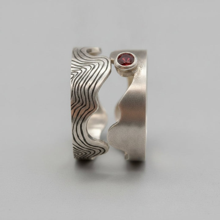 Bague Ondina en zircone